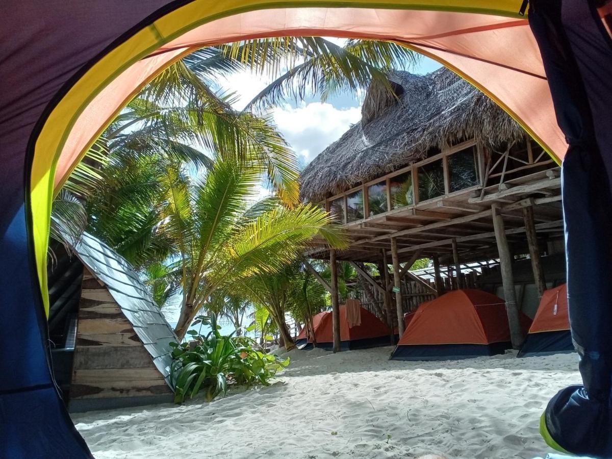 Chavez Eco Beach Camping And Cabanas Тулум Екстер'єр фото