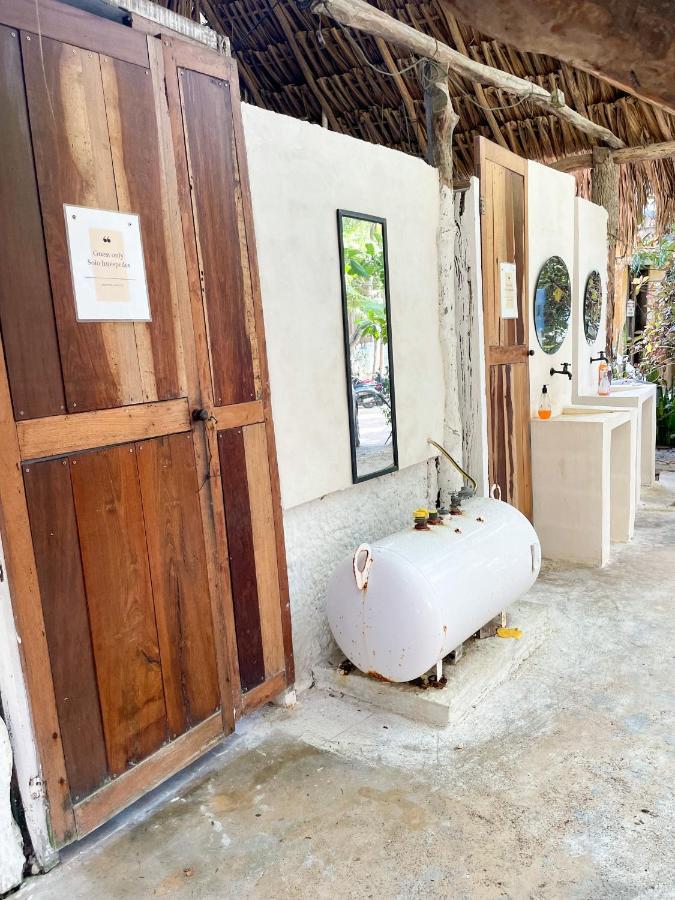 Chavez Eco Beach Camping And Cabanas Тулум Екстер'єр фото