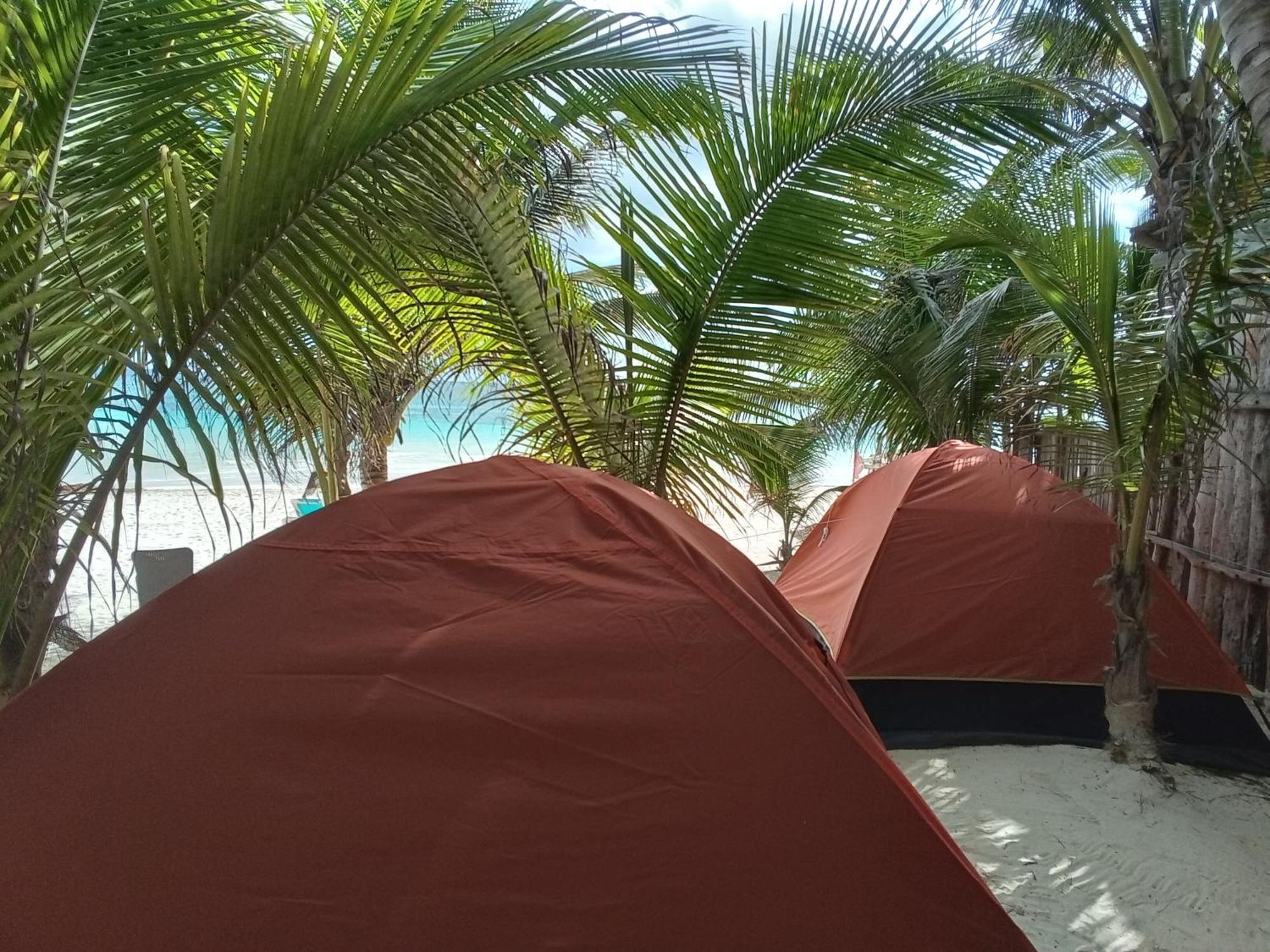 Chavez Eco Beach Camping And Cabanas Тулум Номер фото